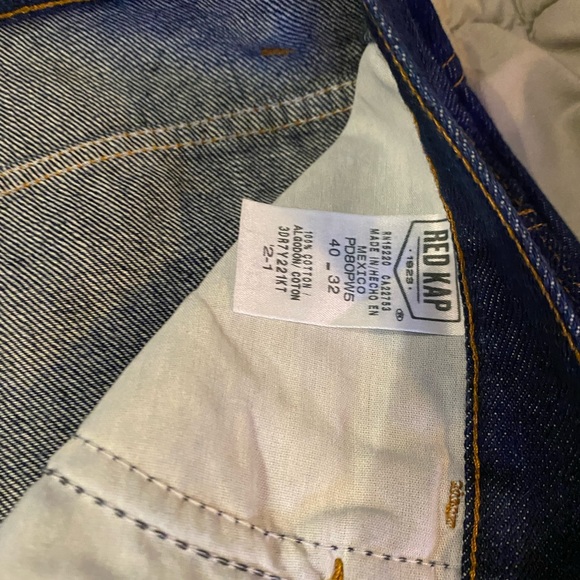 Brand new men’s Red Kap  work carpenters jeans  size 40 waiste - Picture 2 of 3